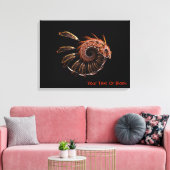 Toile Fractal Firebird (Insitu(Salon))