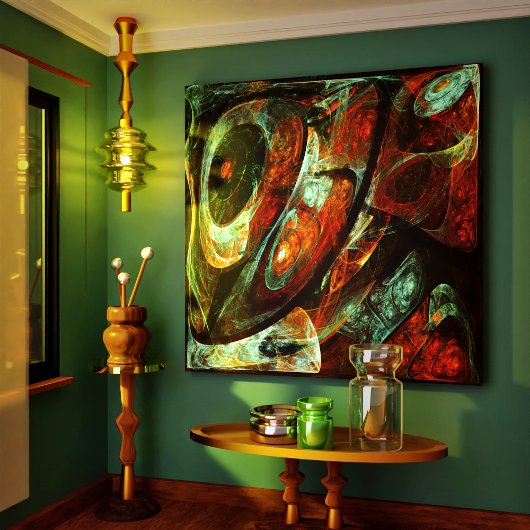 Toile Fractionner l'art Abstrait