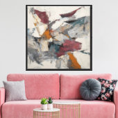 Toile Fracture du calme mesuré (Insitu(Salon))