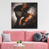 Toile Fractured Mind: The Amber Implosion (Insitu(Salon))