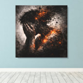 Toile Fractured Mind: The Amber Implosion (Insitu (Plancher de Bois))