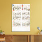 Toile Fragment d'un manuscrit cathare (Insitu(Salon))