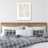 Toile Fragment d'un manuscrit cathare (Insitu(Chambre))