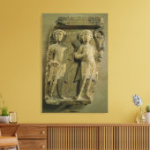 Toile Fragment d'une plaque de bas-relief représentant d (Insitu(Salon))