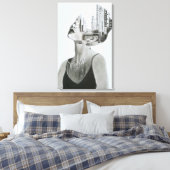 Toile Fragments d'âme urbaine (Insitu(Chambre))