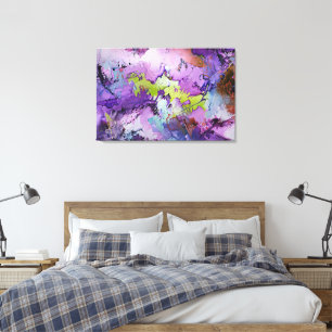 Toile "Fragments dynamiques" Art Abstrait contemporain
