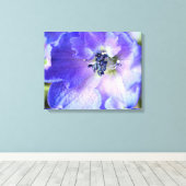 Toile Fragments pourpres (Insitu (Plancher de Bois))