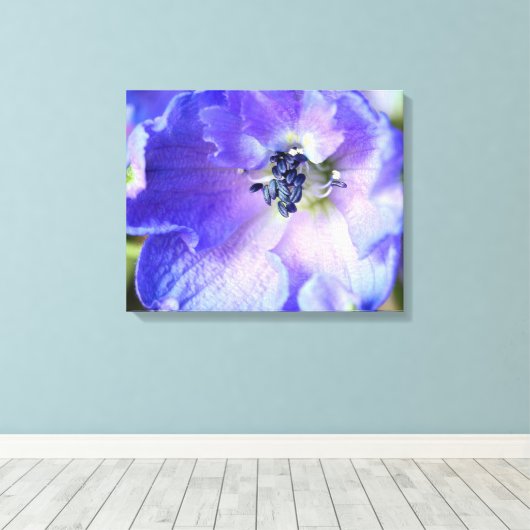 Toile Fragments pourpres (Insitu (Plancher de Bois))