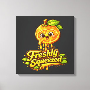 Toile Fraîchement Pressé - Ambiance Fruitée - Amateurs d