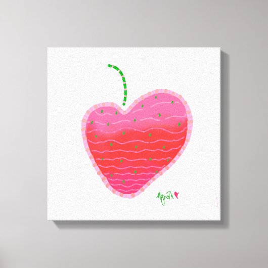 Toile fraise (Recto)