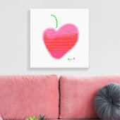 Toile fraise (Insitu(Salon))