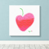 Toile fraise (Insitu (Plancher de Bois))