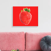 Toile Fraise d'été (Insitu(Salon))