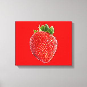 Toile Fraise d'été