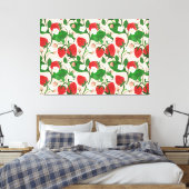 Toile Fraise d'été en rose (Insitu(Chambre))