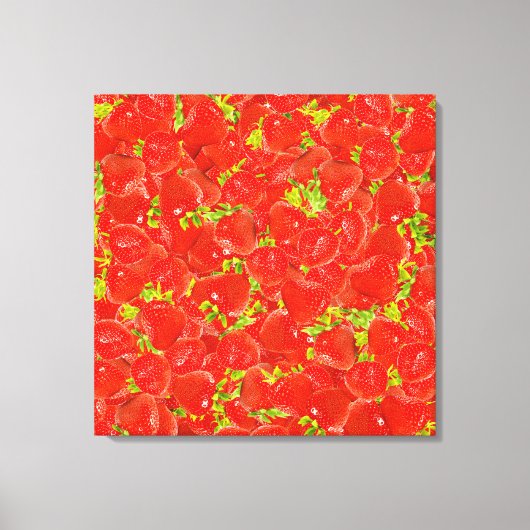 Toile Fraises (Recto)