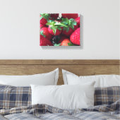 Toile Fraises sucrées (Insitu(Chambre))