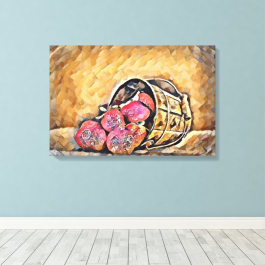 Toile Framboise (Insitu (Plancher de Bois))