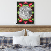 Toile Frame Pommes McIntosh Créer Votre Propre Photo (Insitu(Chambre))