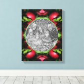 Toile Frame Pommes McIntosh Créer Votre Propre Photo (Insitu (Plancher de Bois))