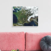 Toile France de l'espace (Insitu(Salon))