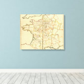 Toile France et frontières (Insitu (Plancher de Bois))