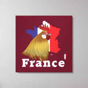 Toile France, France, Francia Leinwand