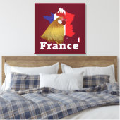 Toile France, France, Francia Leinwand (Insitu(Chambre))