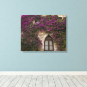 Toile France, Provence, Eze. Rose Brillant (Insitu (Plancher de Bois))