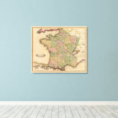 Toile France, provinces (Insitu (Plancher de Bois))