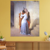 Toile FRANCESCO HAYEZ - LE KISS (il Bacio) - 1859 - (Insitu(Salon))
