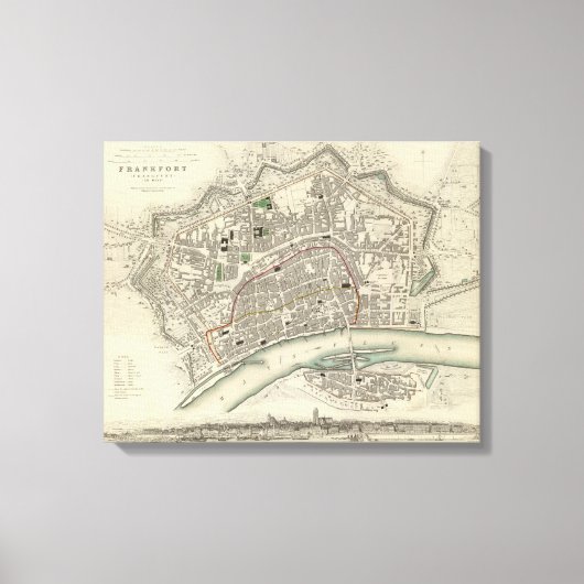 Toile Francfort-sur-le-Main (Recto)