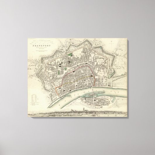Toile Francfort-sur-le-Main (Recto)