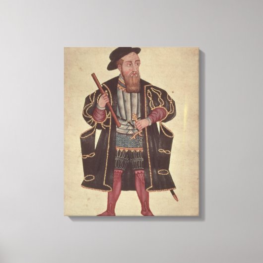 Toile Francisco de Almeida, illustration (Recto)