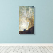 Toile Francisco Goya Le Chien (Insitu (Plancher de Bois))