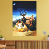 Toile FRANCISCO GOYA - Sabbat des sorcières - 1798 - (Insitu(Salon))