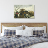 Toile Francisco Goya - Scène d'hiver (Insitu(Chambre))
