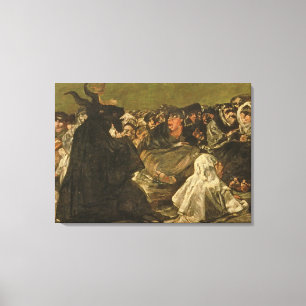 Toile Francisco Jose de Goya y Lucientes   les sorcière