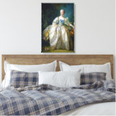 Toile FRANCOIS BOUCHER - MADAME BERGERET portrait art (Insitu(Chambre))