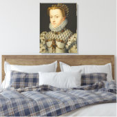 Toile Francois Clouet - Elisabeth d'Autriche (Insitu(Chambre))