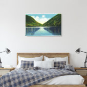Toile Franconia Notch State Park Vue sur le lac Profil (Insitu(Chambre))