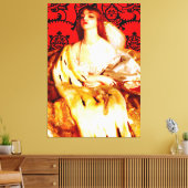 Toile FRANK CADOGAN COWPER - VANITÉ 1919 Pré-Raphaélites (Insitu(Salon))
