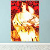 Toile FRANK CADOGAN COWPER - VANITÉ 1919 Pré-Raphaélites (Insitu (Plancher de Bois))