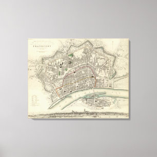 Toile Frankfort Francfort sur Main