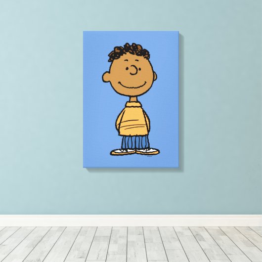 Toile Franklin Smiling (Insitu (Plancher de Bois))