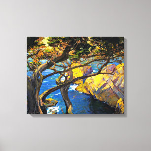 Toile Franz Bischoff - Arbres nés à gauche, Monterey