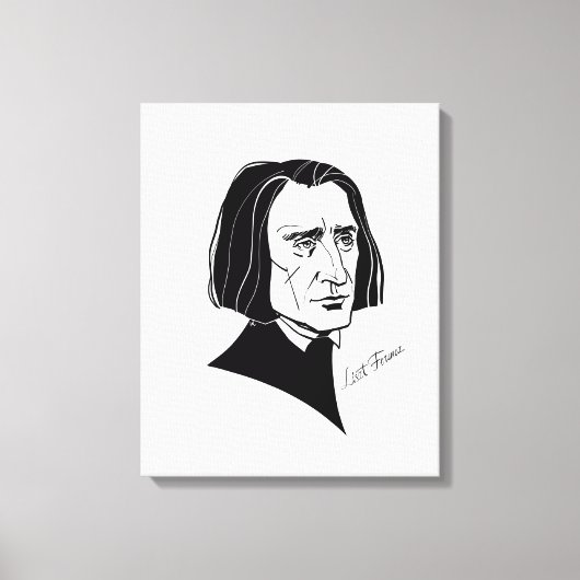 Toile Franz Liszt (Recto)