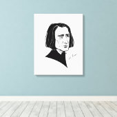 Toile Franz Liszt (Insitu (Plancher de Bois))