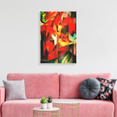Toile Franz Marc Les Renards Red Fox Expressionnisme all (Insitu(Salon))