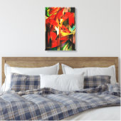 Toile Franz Marc Les Renards Red Fox Expressionnisme all (Insitu(Chambre))